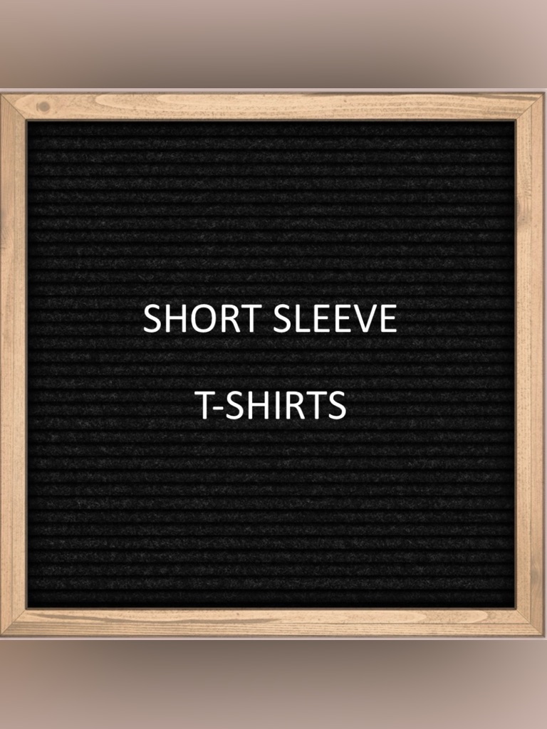 Short Sleeve TShirts